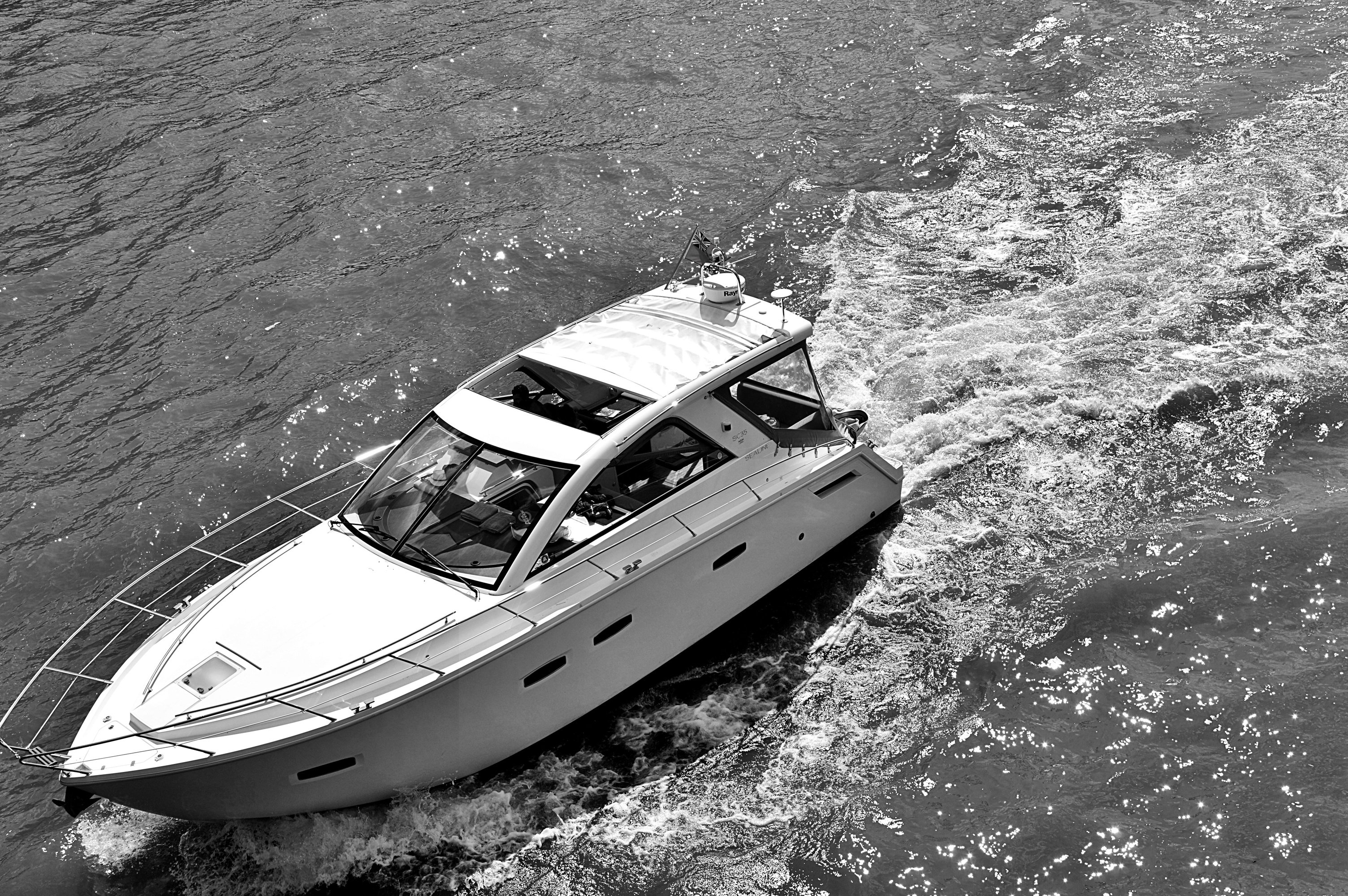 Yacht on Body of Water